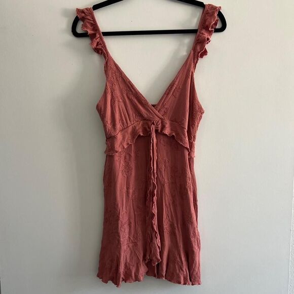 Free People Dresses & Skirts - Free-people Women's Pink and Orange Dress